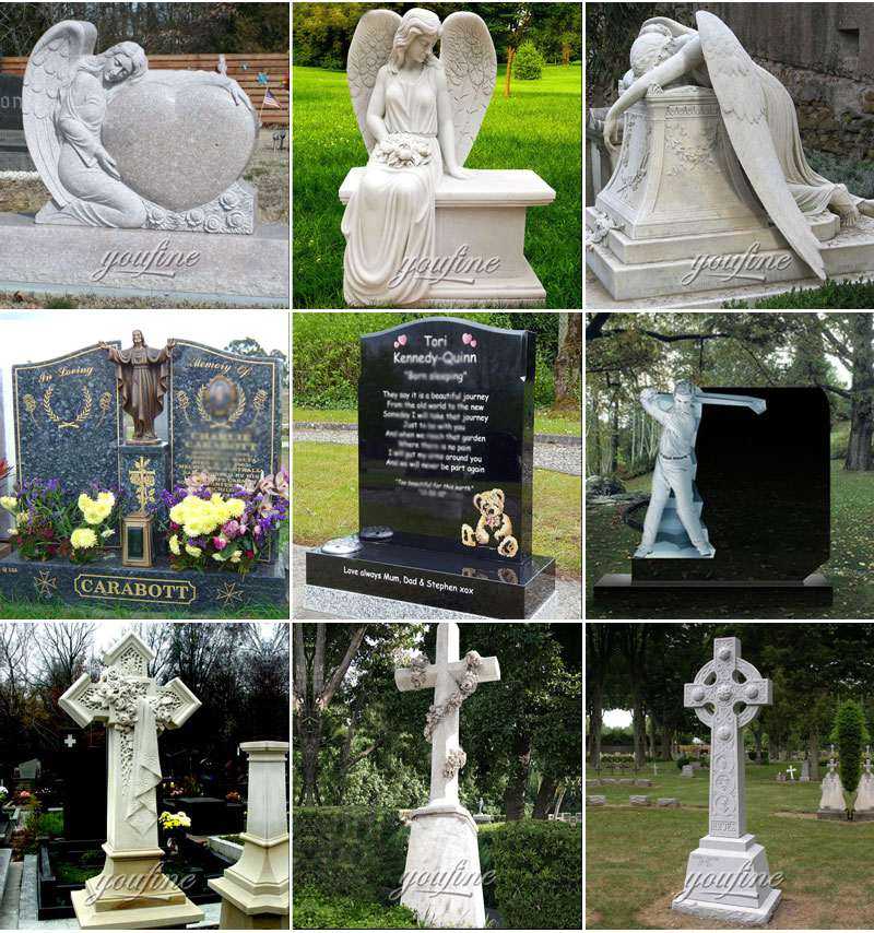 angel-cemetery-statues-headstone-design