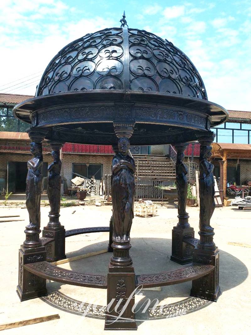 antique metal gazebo-YouFine Sculpture