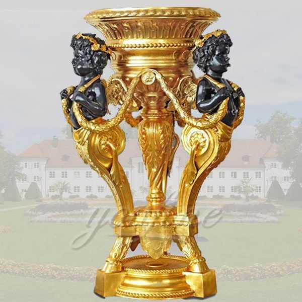 bronze outdoor planters for sale