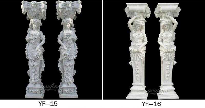 caryatid column statue column for sale