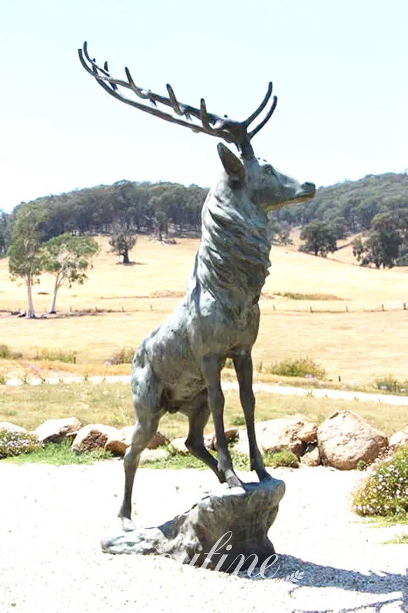 deer bronze-YouFine Sculpture