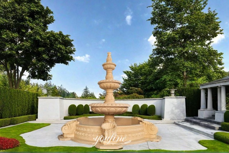 elegant Marble Fountain