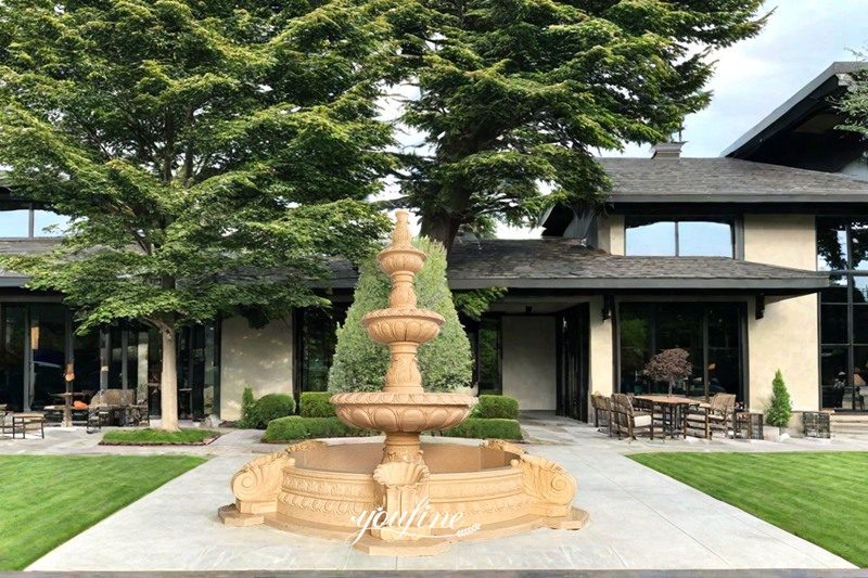 elegant Marble Garden Fountain
