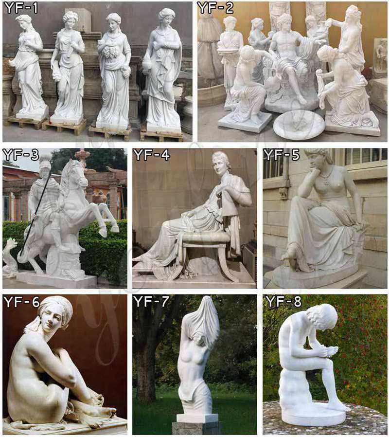 famous figure marble sculptures