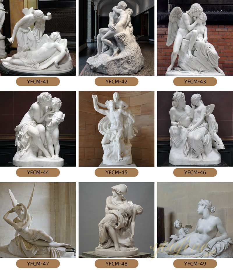 famous marble sculpture replica for sale