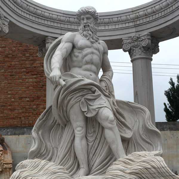 famous poseidon statue in trevi fountain for sale