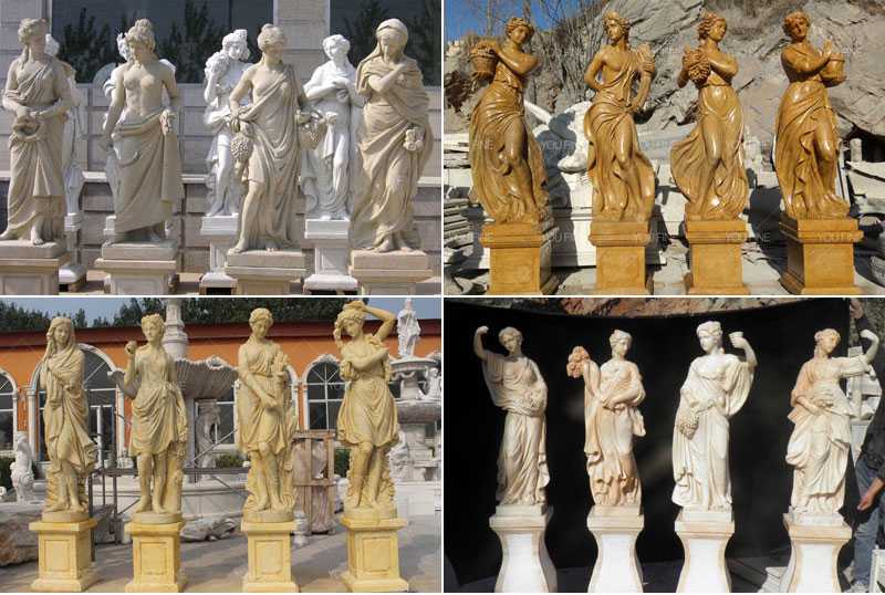 graceful-four-season-god-ladies-statue-sculpture