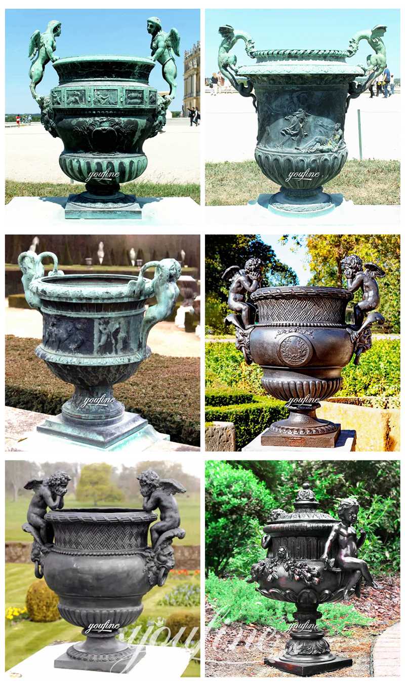 large bronze planter-YouFine Sculpture