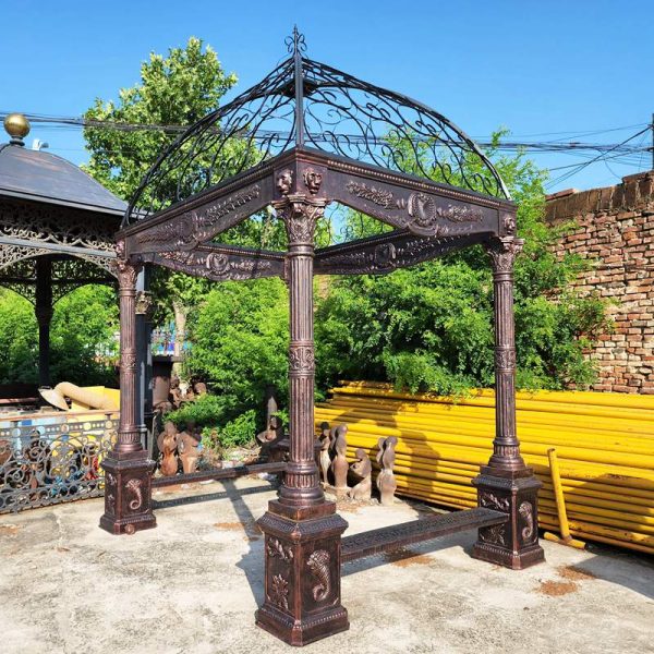 large iron gazebos