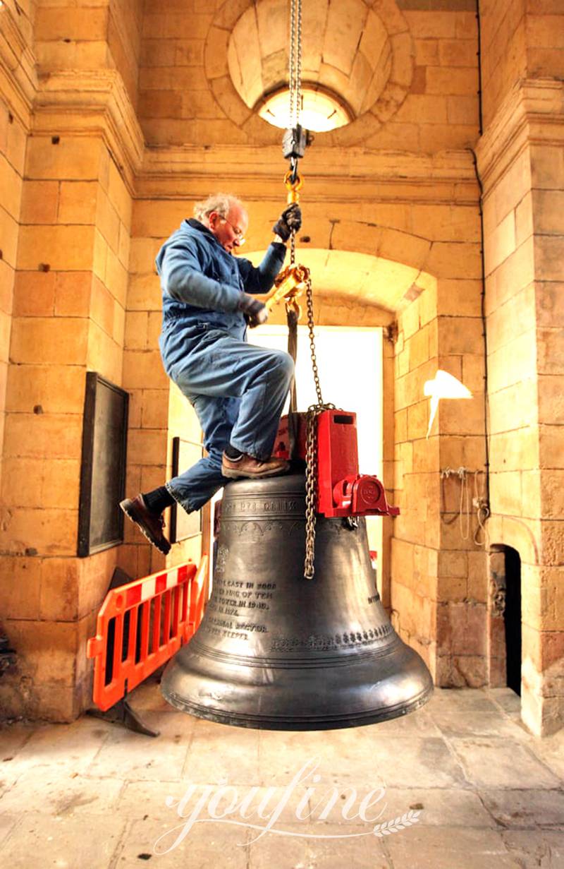 large metal bell ornaments-YouFine Sculpture