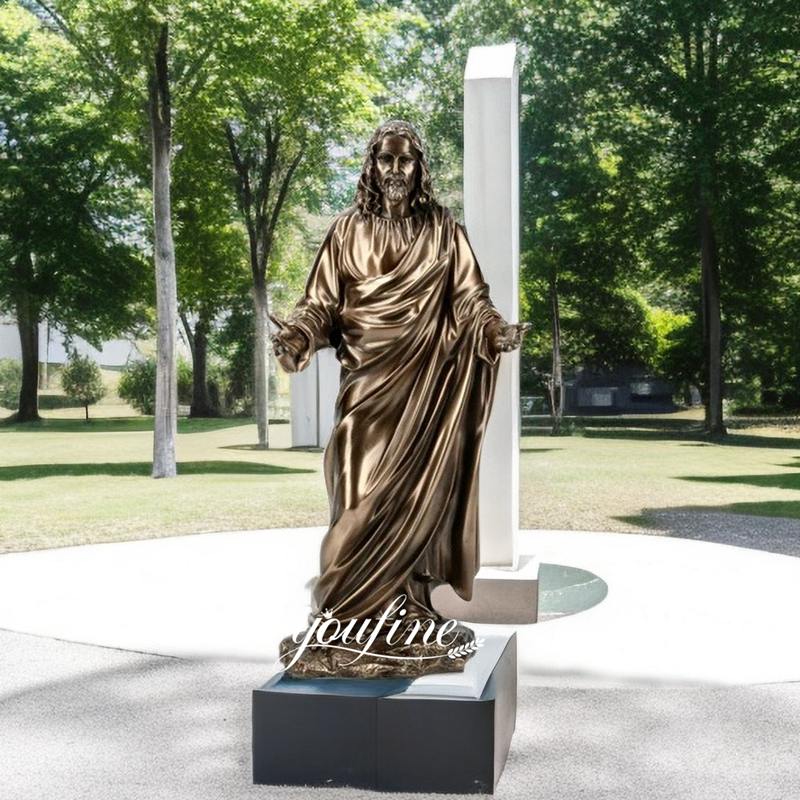 life size bronze jesus statue