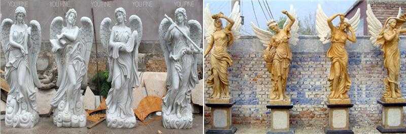 life size marble angel statue for sale