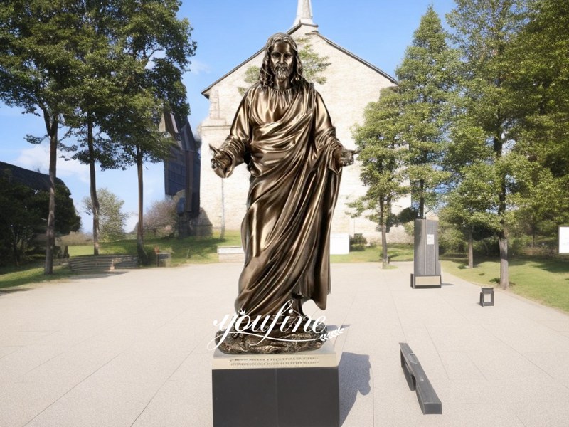 lifesize bronze jesus statue