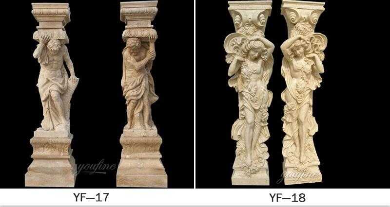 male caryatid front porch columns home depot