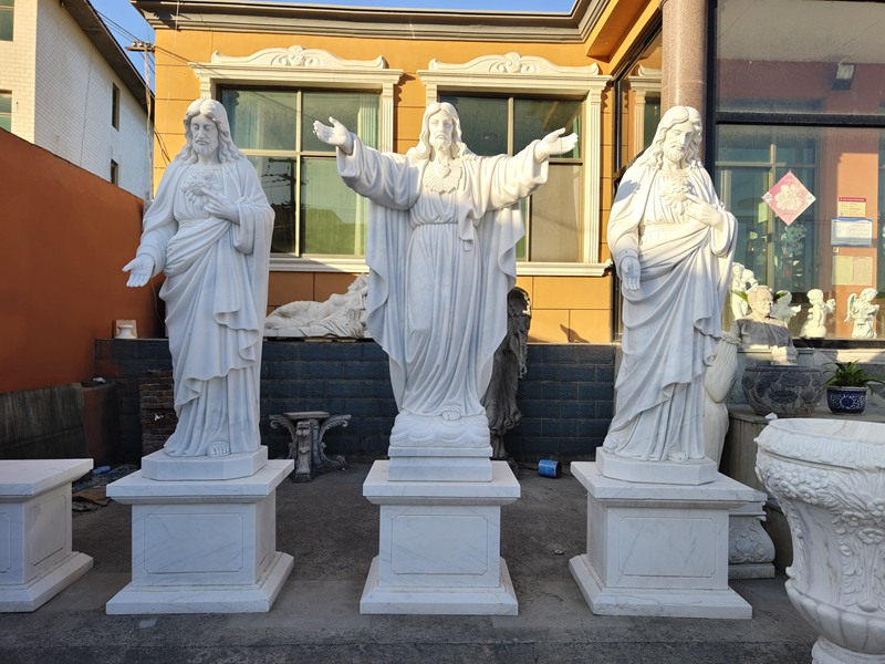 marble Jesus statue