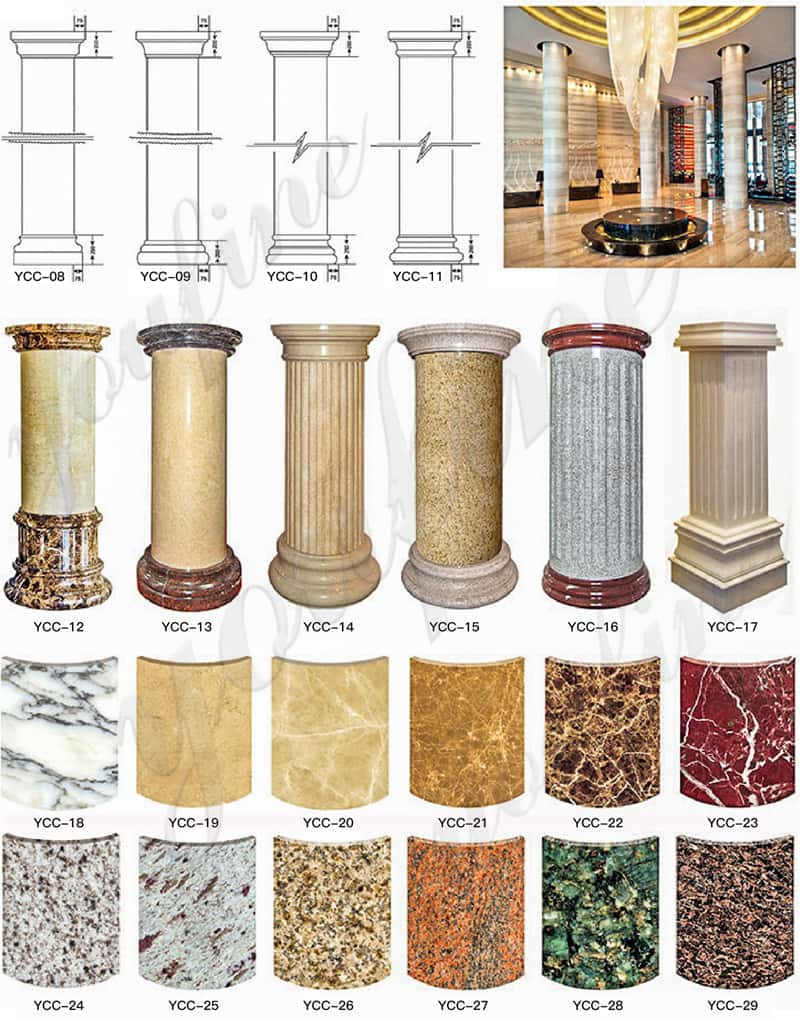 marble column