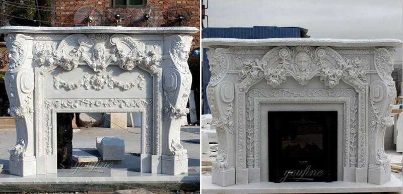 marble fireplace surrounds for sale