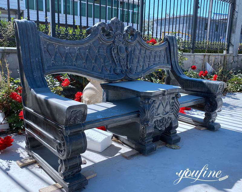marble garden bench for sale - YouFine Sculpture