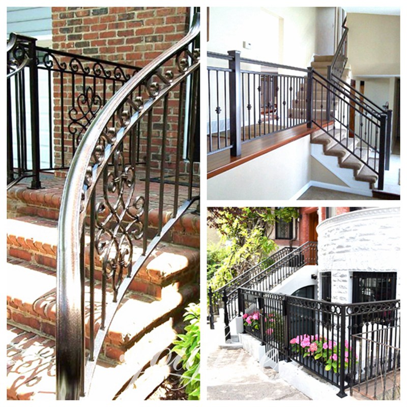 metal stair railing-YouFine Art Railing