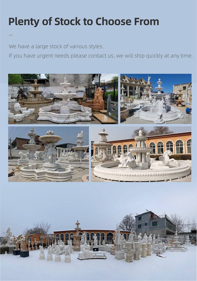 natural marble fountain supplier - YouFine