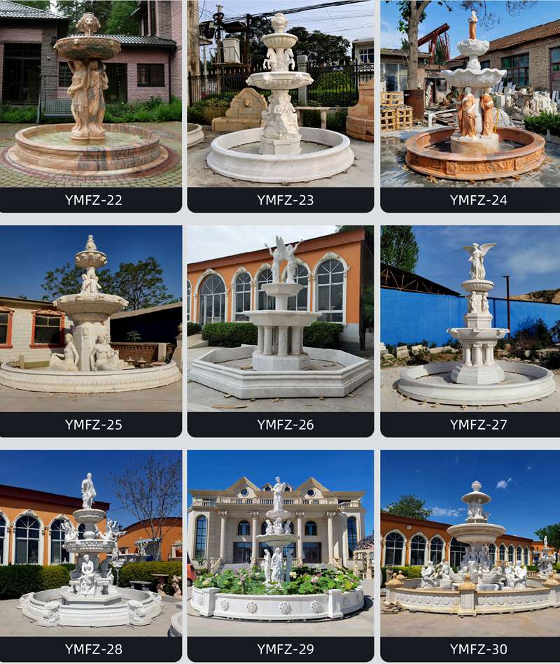 natural marble fountain supplier - YouFine