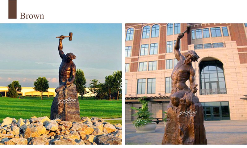 self sculpture man