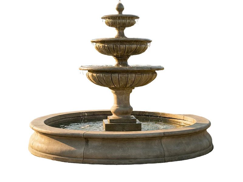 small park fountain