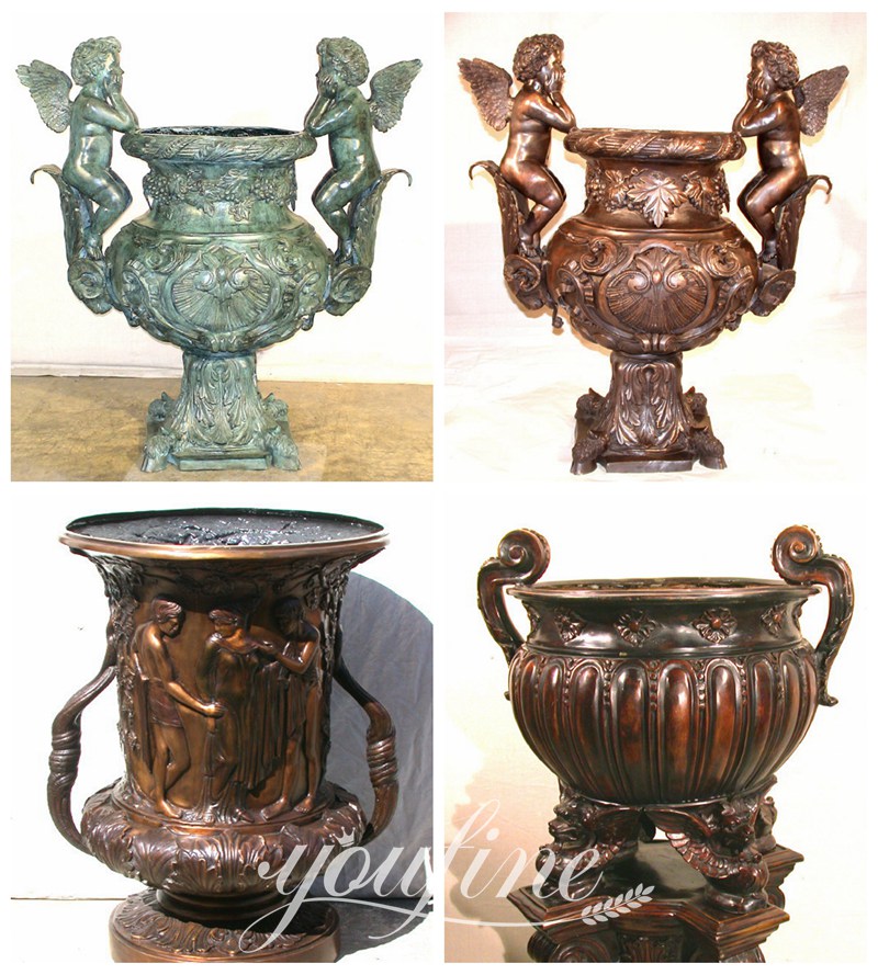 statue planter outdoor-YouFine Sculpture