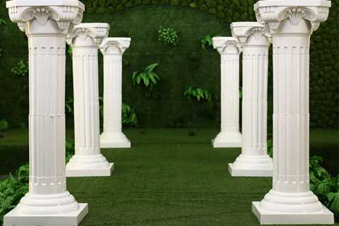wedding pillars column decorations for sale