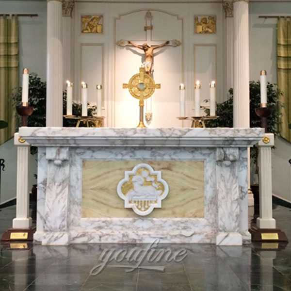 white marble altar for sale