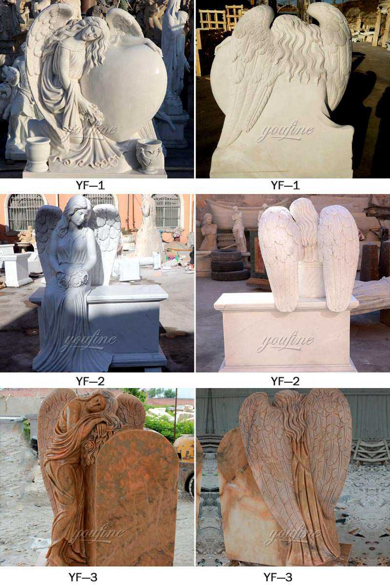 white-marble-cemetery-angel-headstone-for-sale