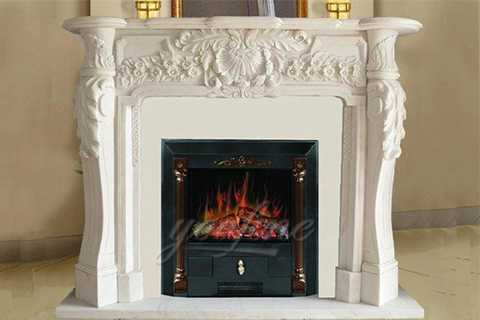 white marble fireplace surround ideas