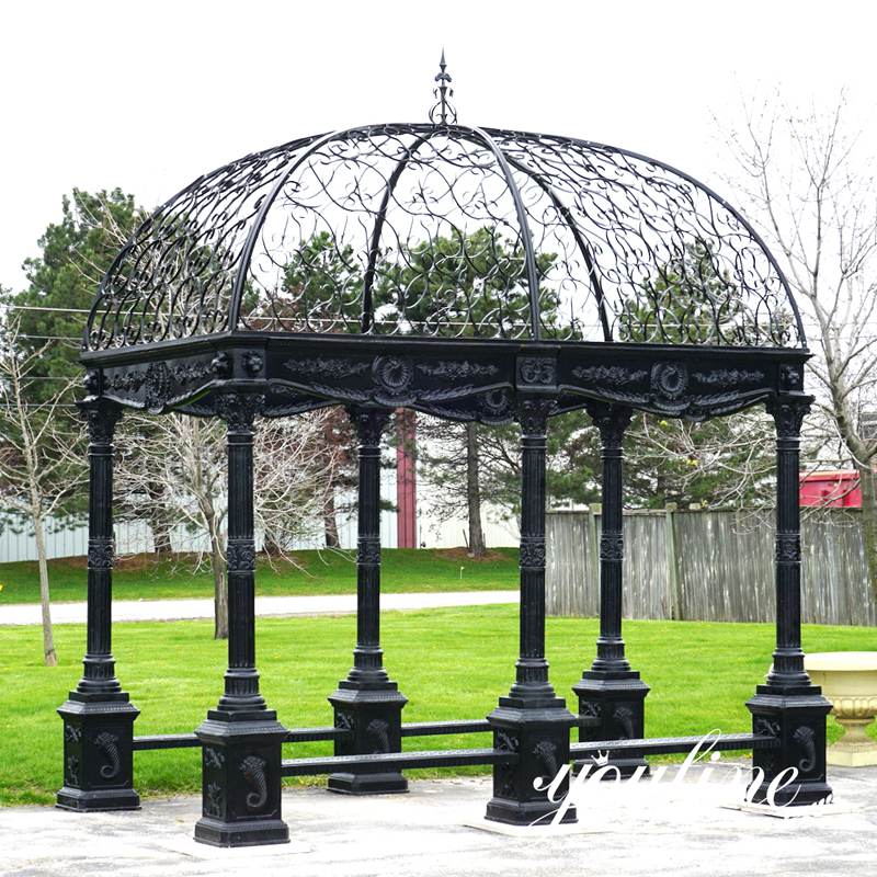 wrought-iron-gazebo-YouFine-Sculpture