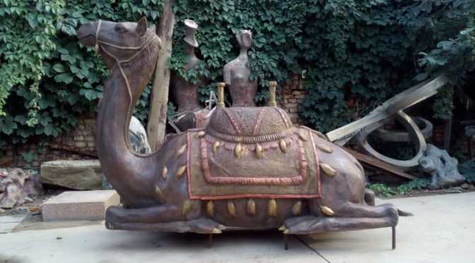 Bronze Camel Sculpture For Dubai Customer