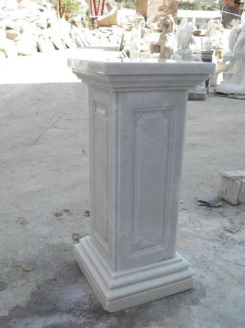 Marble Pedestal of Bust for Canada Clients