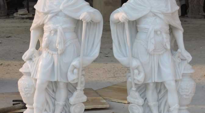 marble WARRIOR STATUE