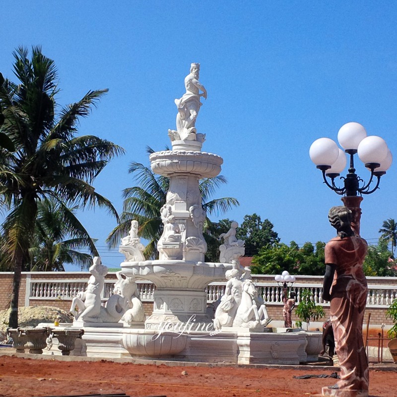Large Fountain of Poseidon for Vineyard from Tanzania