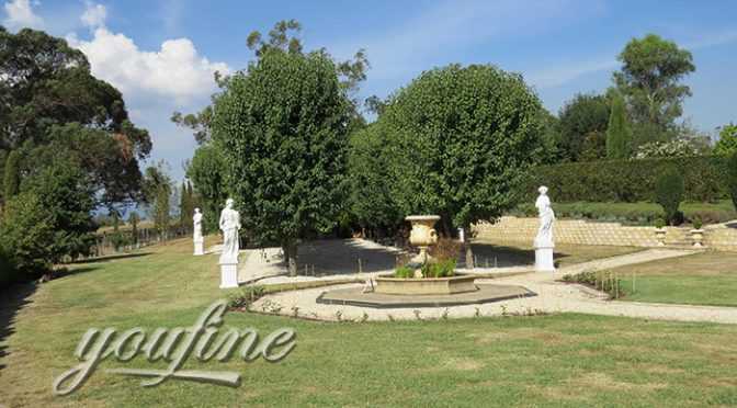 White Marble Four Season Statues