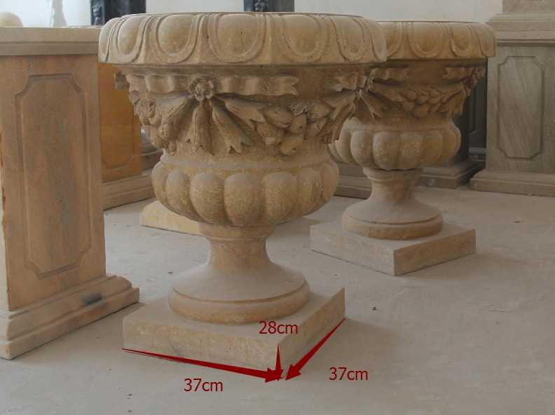 Garden Marble Planters for Bulgaria Client