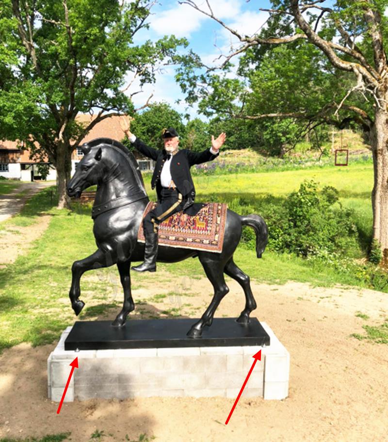 Standing Horse Sculpture