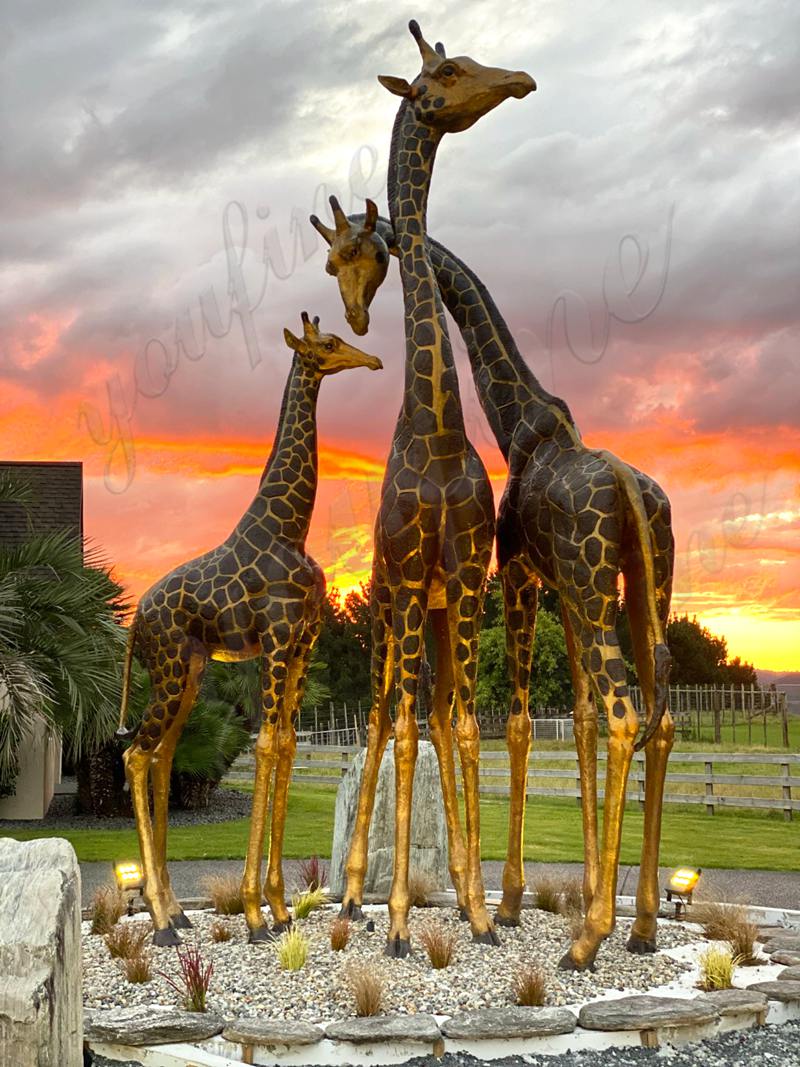 bronze Giraffe Sculpture Feedback