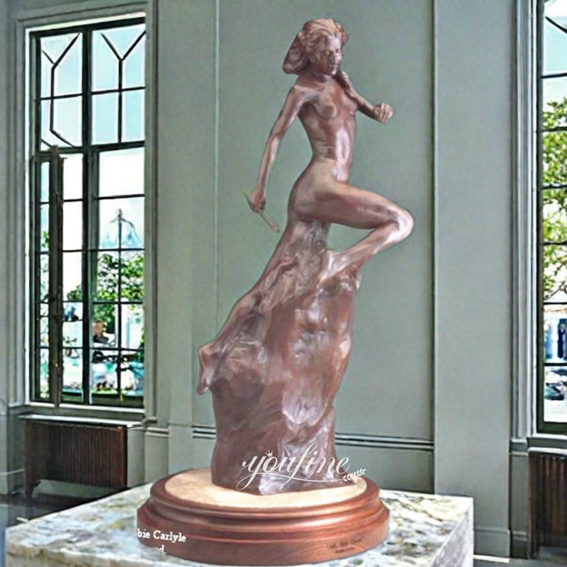 self made woman sculpture