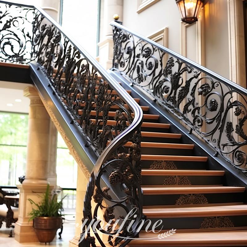 wrought iron stairs