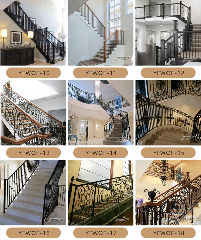youfine wrought iron railing