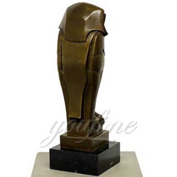 high quality bronze owl statue
