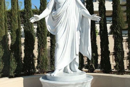 Hand Carved Life Size Marble Jesus Statues for Sale