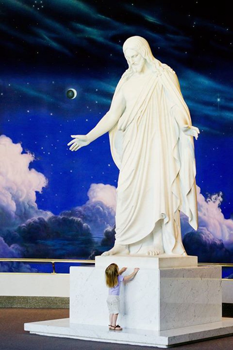 Natural White Marble Life Size Jesus Christ Statue CHS-29