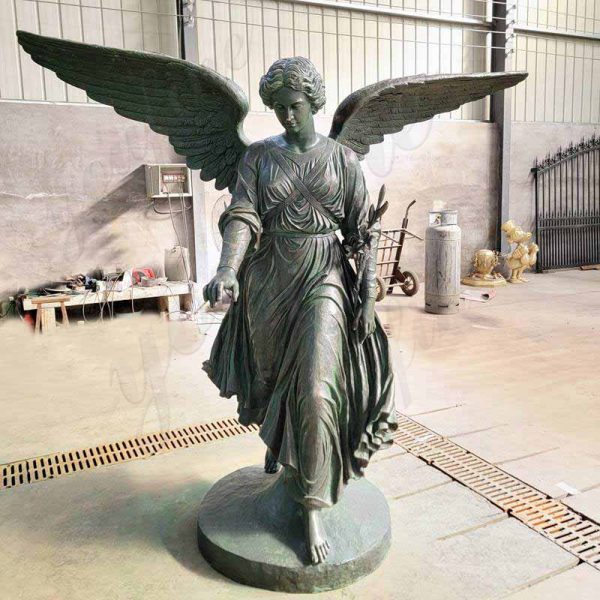 YouFine Lifesize Bronze Angel Sculpture