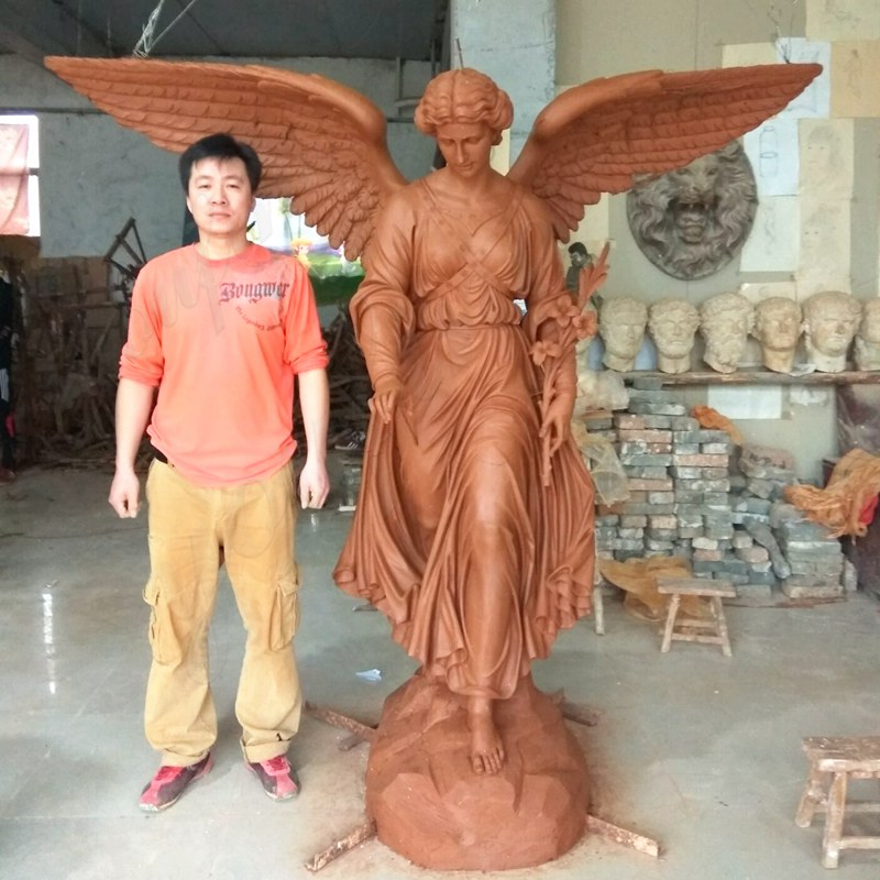 bronze Angel Statue Clay Model.jpg