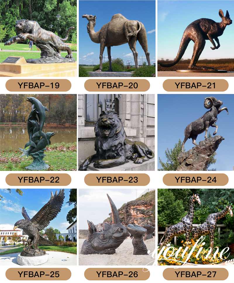 bronze deers-YouFine Sculpture